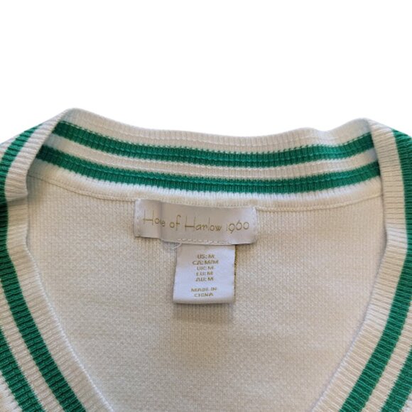 House of Harlow 1960 x Revolve White Knit Varsity Sweater & Skirt Set – Size M - Picture 9 of 15